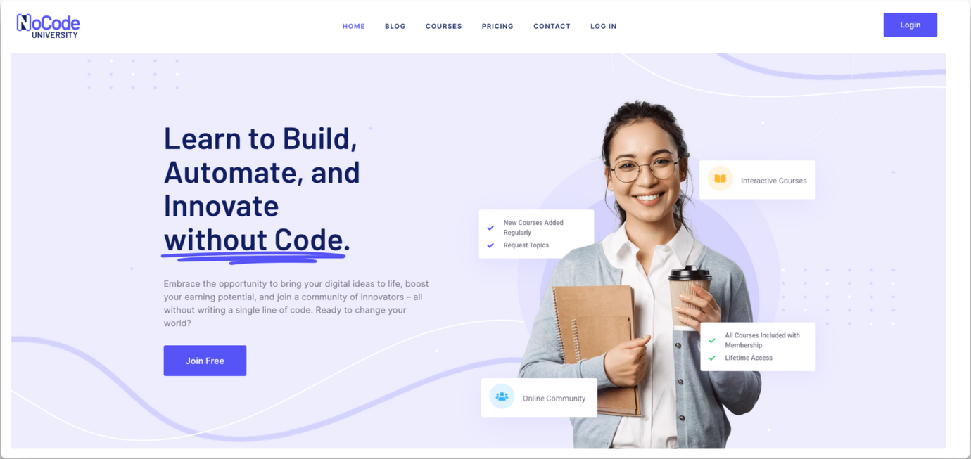NoCode University